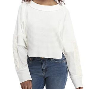 Free People Josie Off The Shoulder Knit Sweater